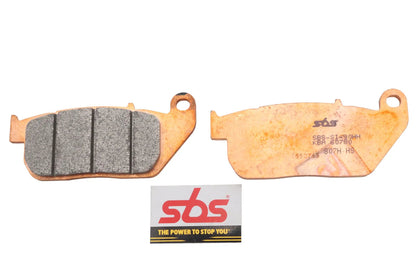 SBS Sintered Front Brake Pad Set Part Number 807H.HS for Harley Davidson XL (2004-2013) by SBS