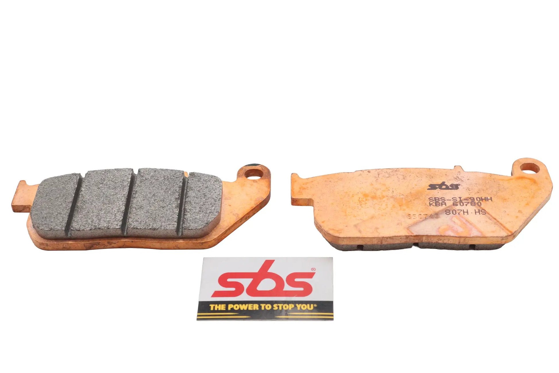 SBS Sintered Front Brake Pad Set Part Number 807H.HS for Harley Davidson XL (2004-2013) by SBS