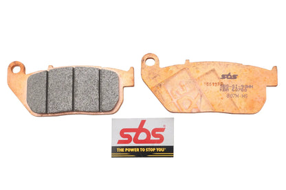 SBS Sintered Front Brake Pad Set Part Number 807H.HS for Harley Davidson XL (2004-2013) by SBS
