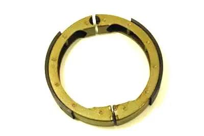Duro Front Brake Shoe and Lining Set for Harley Davidson EL (1937-1946) by Duro