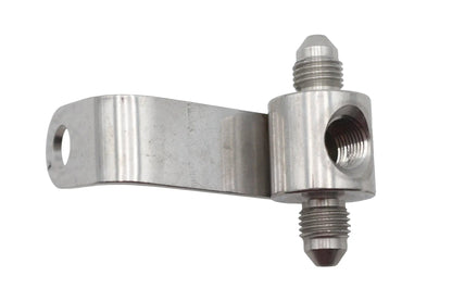 Goodridge Rear Brake Tee Banjo Fitting with 1/8 Inch NPT Female - Chrome Finish by Goodridge