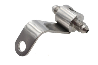 Goodridge Rear Brake Tee Banjo Fitting with 1/8 Inch NPT Female - Chrome Finish by Goodridge