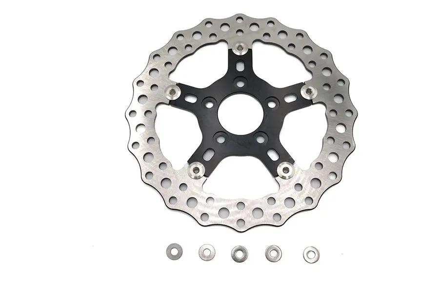 V-Twin Revolver Floating 11.5 Inch Rear Brake Disc for Harley Davidson Models by V-Twin