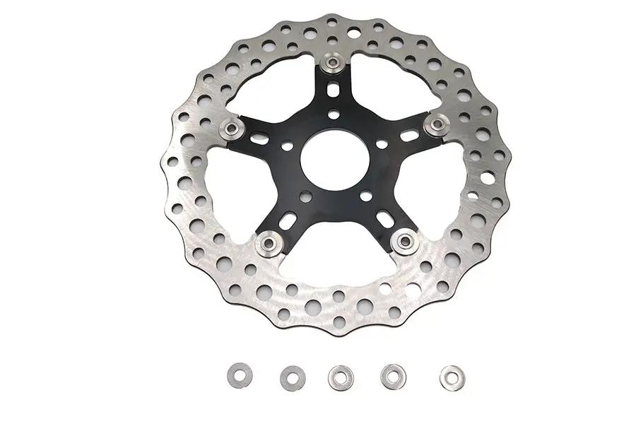 V-Twin Revolver Floating 11.5 Inch Rear Brake Disc for Harley Davidson Models by V-Twin