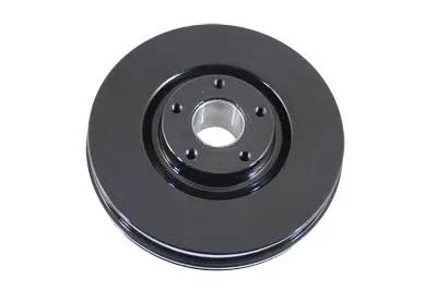 Edart 19413B Front Brake Drum Black for Harley Davidson FL (1967-1972) by Edart