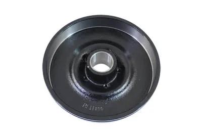 Edart 19413B Front Brake Drum Black for Harley Davidson FL (1967-1972) by Edart