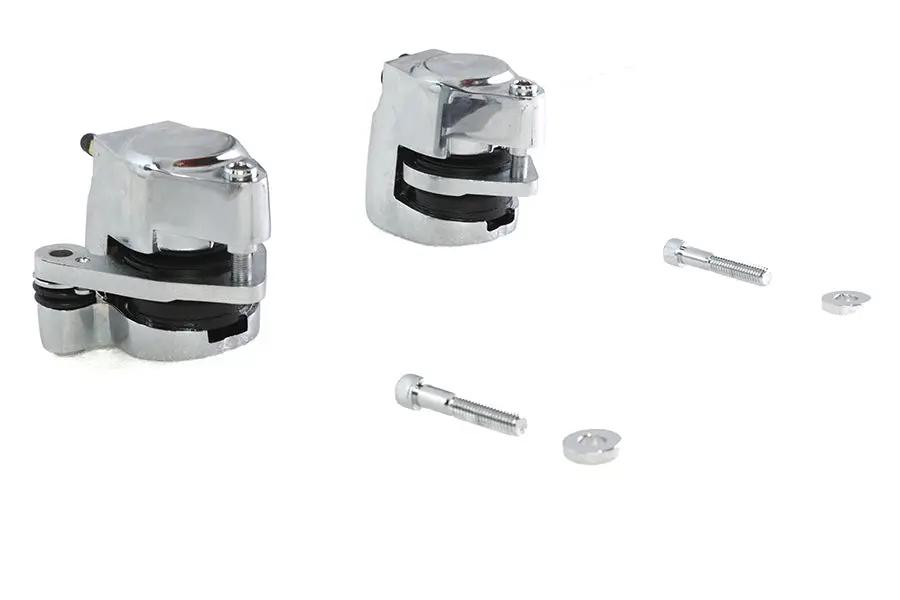 Edart Part 82606 Right and Left Front Caliper Set with 1 Piston for Harley Davidson FXST (1984-1993) by Edart