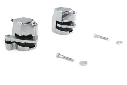 Edart Part 82606 Right and Left Front Caliper Set with 1 Piston for Harley Davidson FXST (1984-1993) by Edart