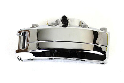 Edart Chrome Front 1 Piston Banana Caliper for Harley Davidson FL 1973-1982 by Edart