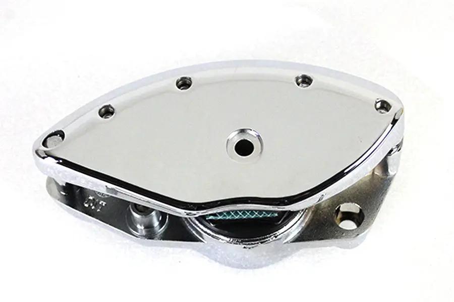 Edart Chrome Front 1 Piston Banana Caliper for Harley Davidson FL 1973-1982 by Edart