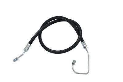 Edart Rear Brake Hose for Harley Davidson FLH Models - 27 Inch Casing Length by Edart