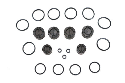 V-Twin Front Caliper Piston and Seal Kit for Harley Davidson FLRT and FLTRT Models