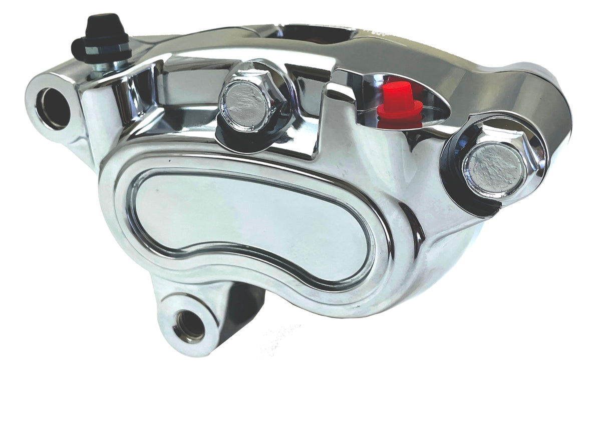 Edart B16-0727 Chrome Front Brake Caliper Kit for Harley-Davidson