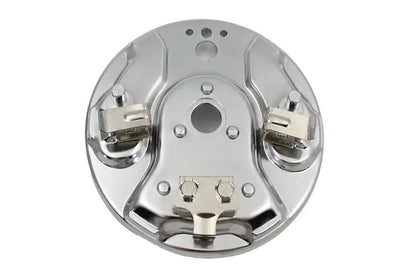 Edart Rear Hydraulic Brake Backing Plate Chrome for Harley Davidson FL (1958-1962) by Edart
