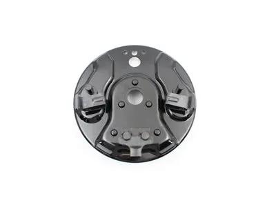 Edart Rear Hydraulic Brake Backing Plate Black for Harley Davidson FL Models (Part 72174B) by Edart