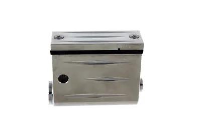 V-Twin Rear Master Cylinder Assembly 5/8 Inch Bore with Chrome Finish - Part Number 23-3028 by V-Twin