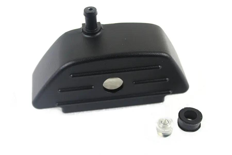 V-Twin Rear Brake Master Cylinder Reservoir Black for Harley Davidson FLT and FLHT by V-Twin