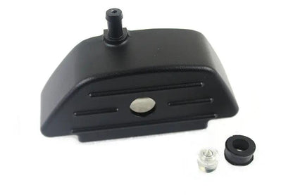 V-Twin Rear Brake Master Cylinder Reservoir Black for Harley Davidson FLT and FLHT by V-Twin