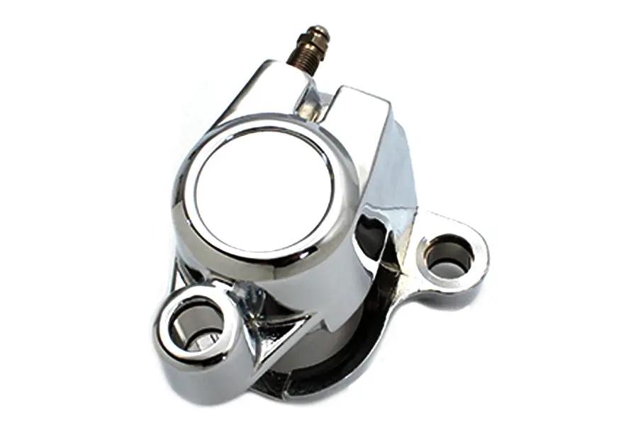 Edart Chrome Front 1 Piston Right Side Caliper for Harley Davidson FLT (1984-1993) by Edart