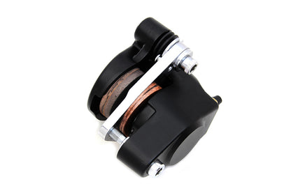 Edart 75554B Black Front 1-Piston Left-Side Brake Caliper for Harley-Davidson FXR