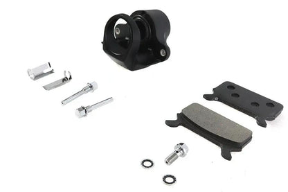 V-Twin Black Rear 1 Piston Caliper for Harley Davidson FLT Models - Part #75557AB by V-Twin