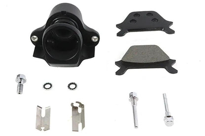 V-Twin Black 1 Piston Rear Caliper for Harley Davidson FXD and FXR Models - Part #75557B by V-Twin