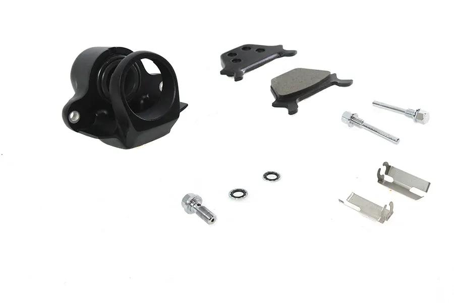 V-Twin Black 1 Piston Rear Caliper for Harley Davidson FXD and FXR Models - Part #75557B by V-Twin