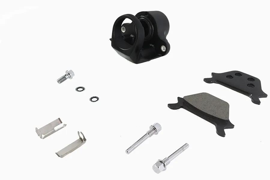 V-Twin Black 1 Piston Rear Caliper for Harley Davidson FXD and FXR Models - Part #75557B by V-Twin