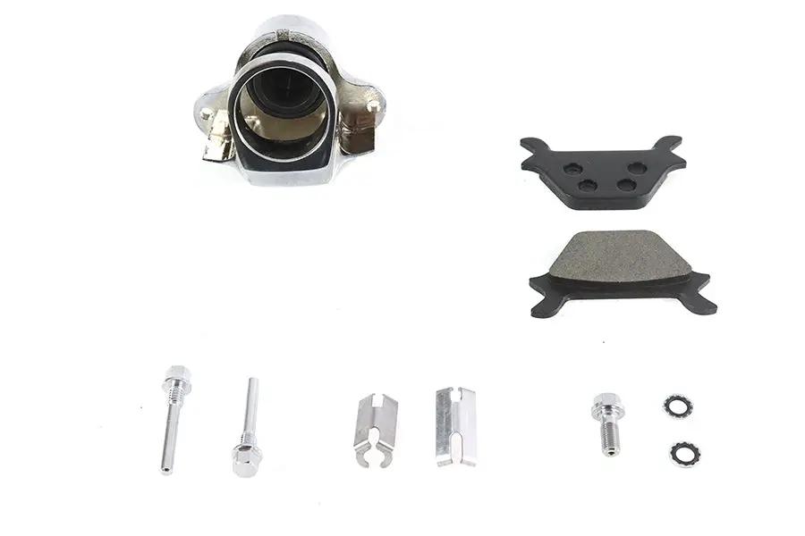 V-Twin Chrome Rear Caliper Part #75557 for Harley Davidson FXST (1987-1996) by V-Twin