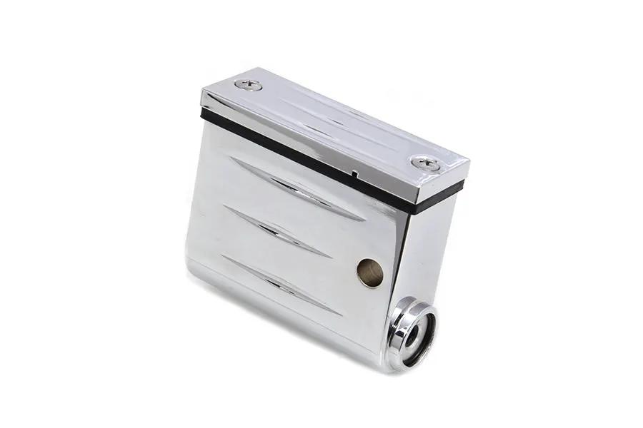 V-Twin Clutch Side Master Cylinder Assembly Chrome – Left Side Hydraulic Clutch Part for Motorcycles by V-Twin