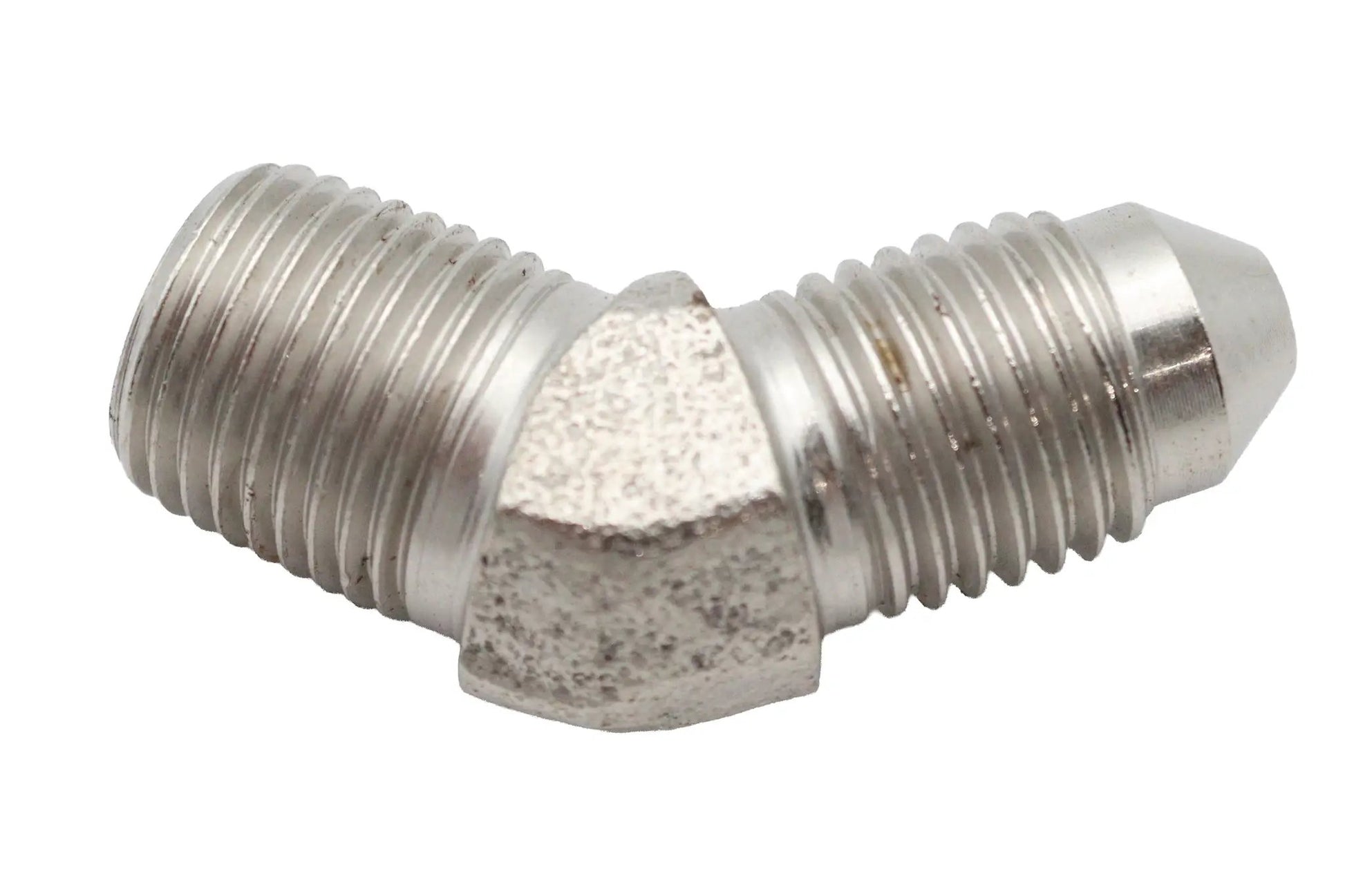 Edelbrock R4293C Chrome 1/8 Inch Male Adapter Fitting with 45 Degree Bend by Edelbrock