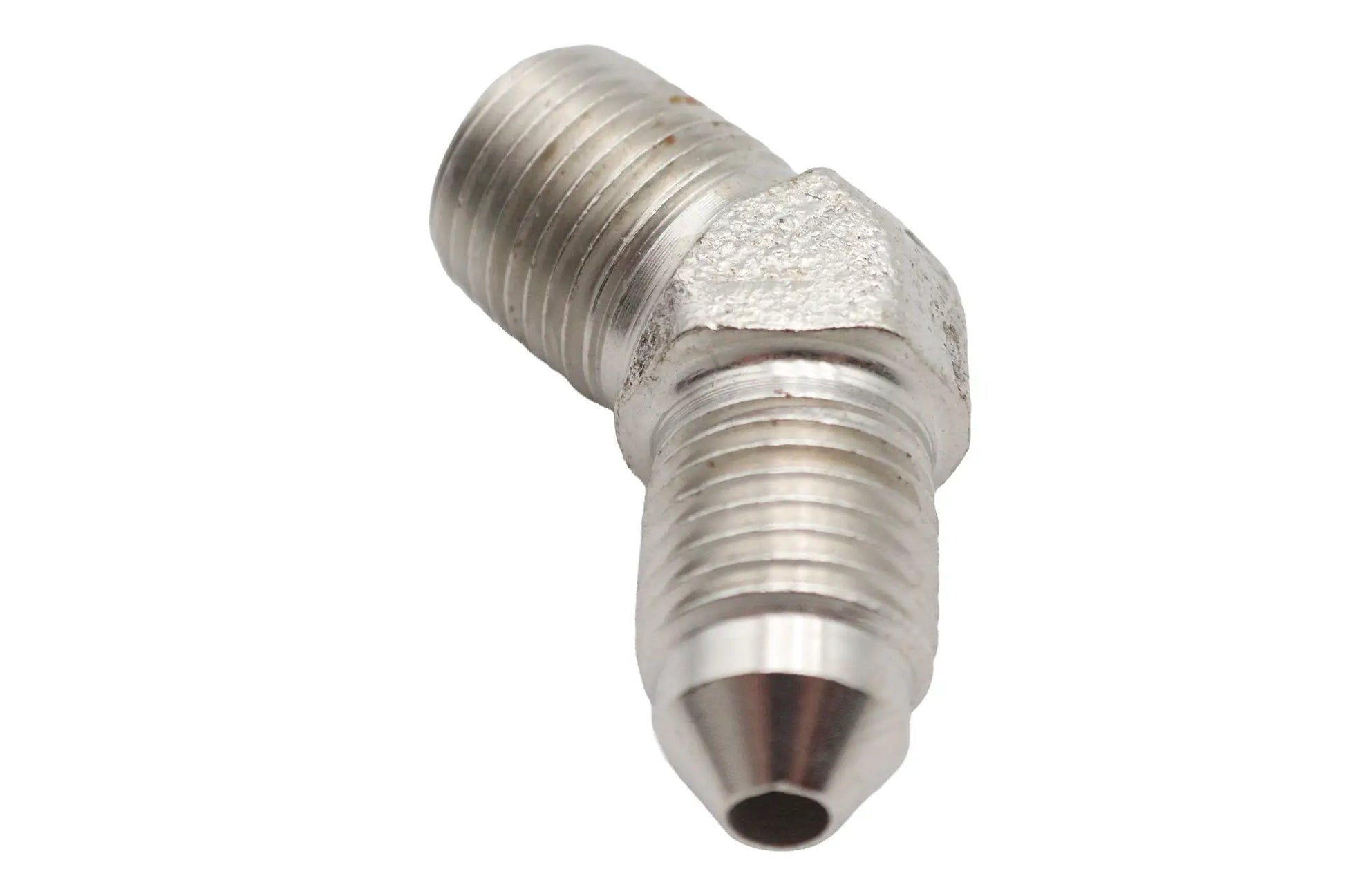 Edelbrock R4293C Chrome 1/8 Inch Male Adapter Fitting with 45 Degree Bend by Edelbrock