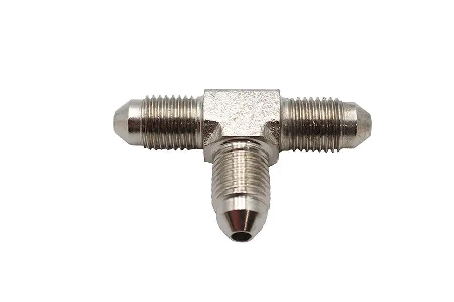 Edelbrock R4298C Chrome Male T Brake Hose Adapter Fitting by Edelbrock