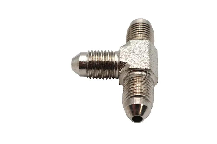 Edelbrock R4298C Chrome Male T Brake Hose Adapter Fitting by Edelbrock