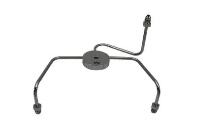 Edelbrock R4306C Wide Glide Front Chrome Brake Line Junction Block by Edelbrock