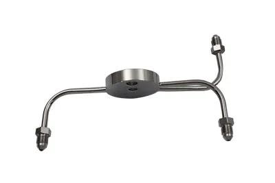 Edelbrock R4307C Brake Line Junction Block Narrow with 3/8 inch-24 Fittings by Edelbrock