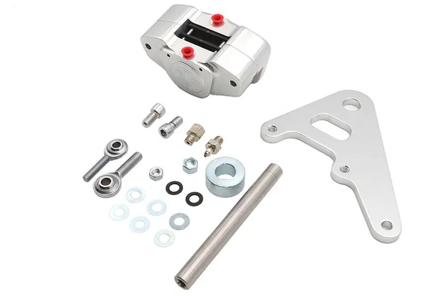 Belt Drive LTD. GMA-R10 W/ROD Billet Rear 2 Piston Caliper for 5/8 Inch Bore Master Cylinder and 10 Inch Brake Disc by Belt Drive LTD.