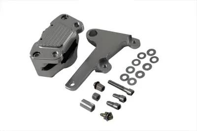 Belt Drive LTD. Anodized Front 2 Piston Caliper with Bracket for Harley Davidson FLH by Belt Drive LTD.