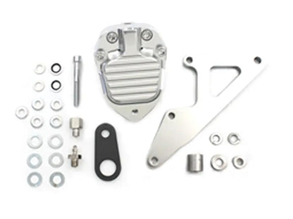 Belt Drive LTD. GMA-200E Clear Anodized Front 2 Piston Caliper for Harley Davidson FX and XL Models by Belt Drive LTD.