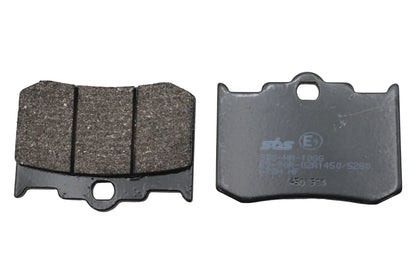 SBS Ceramic Brake Pad Set for Performance Machine 127 x 4R Caliper - Part Number 678H.HF by SBS