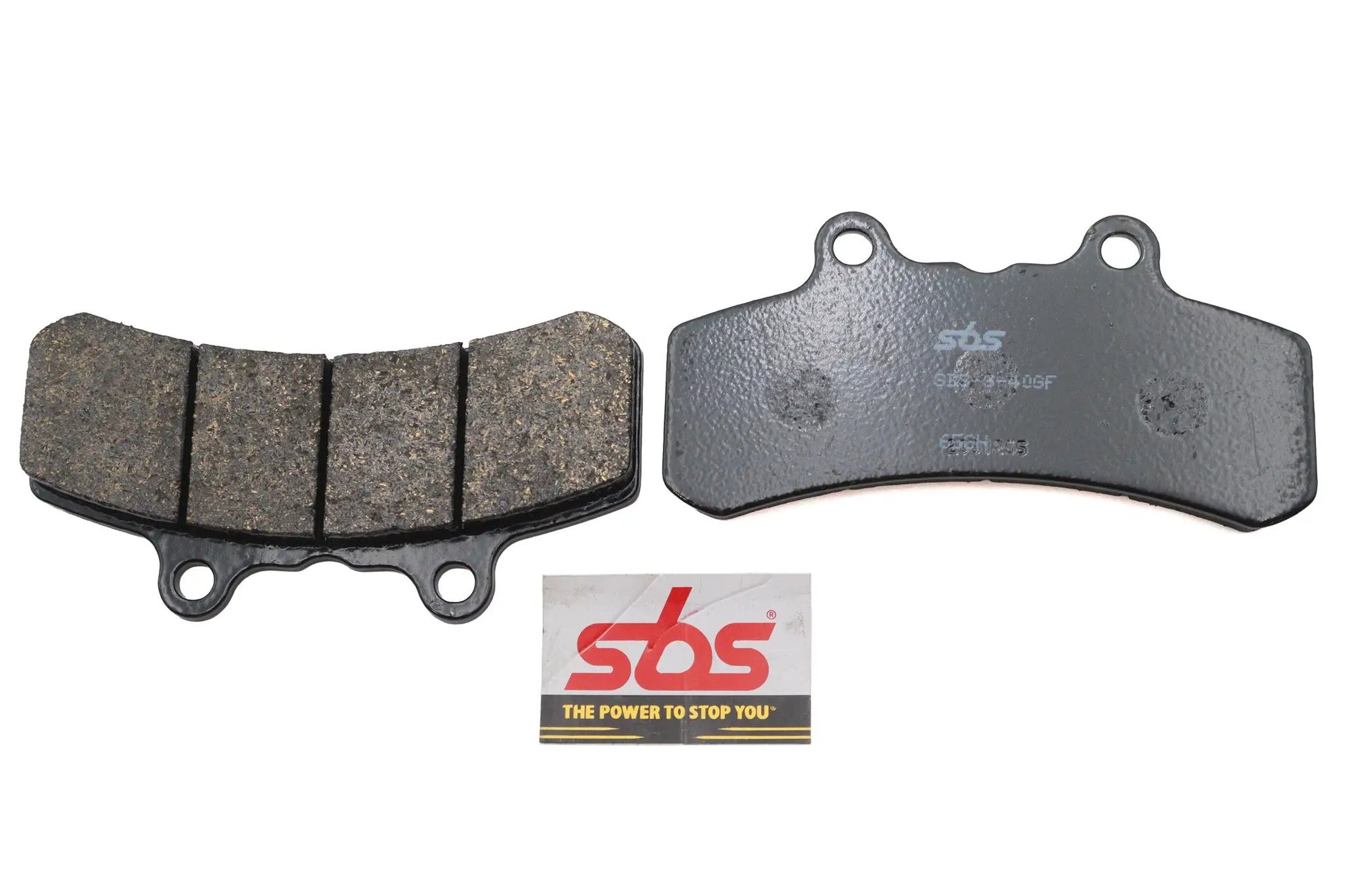 SBS Ceramic Brake Pad Set for Performance Machine 125 x 6 Calipers - 4 Piece by SBS