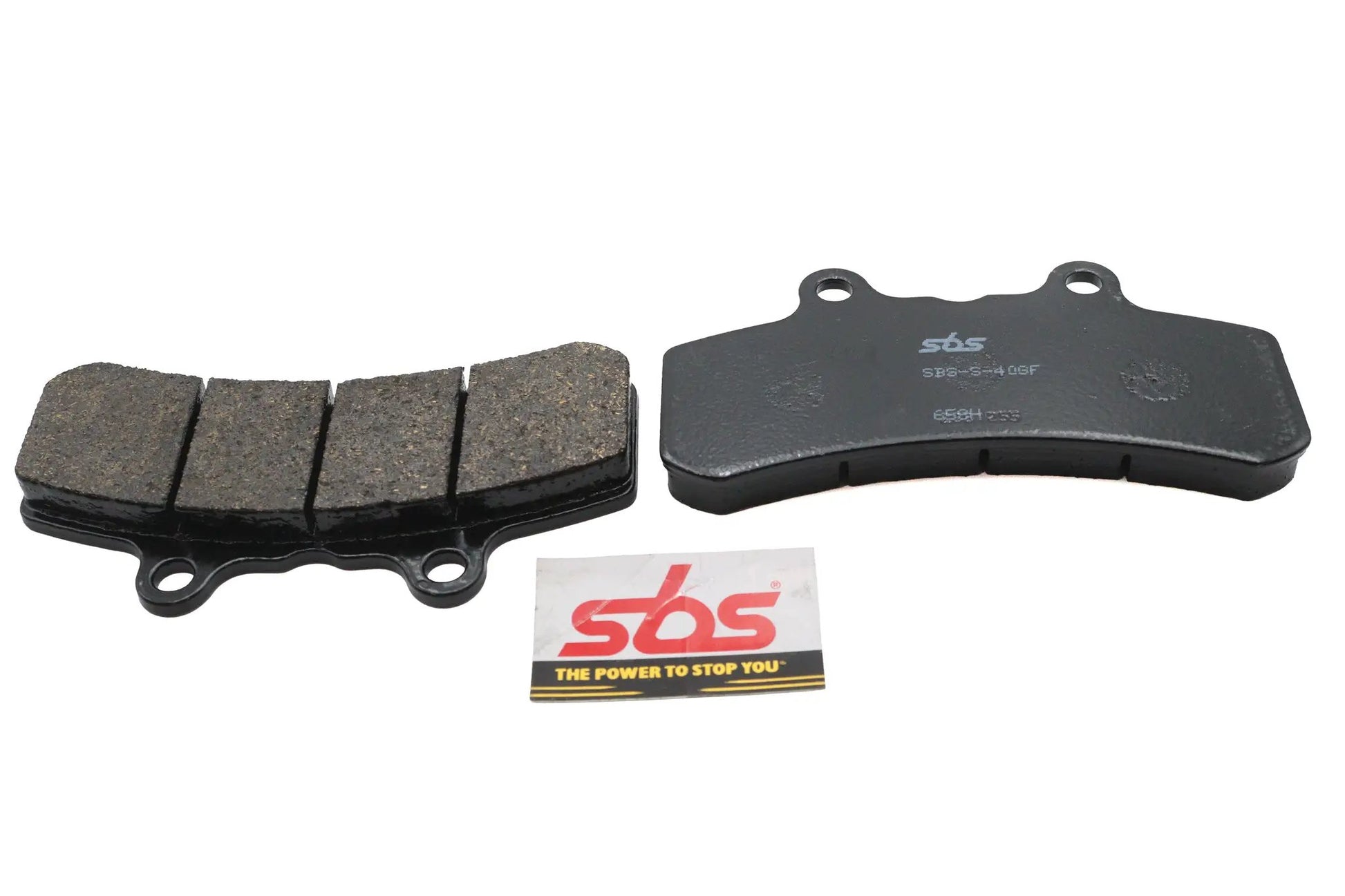 SBS Ceramic Brake Pad Set for Performance Machine 125 x 6 Calipers - 4 Piece by SBS