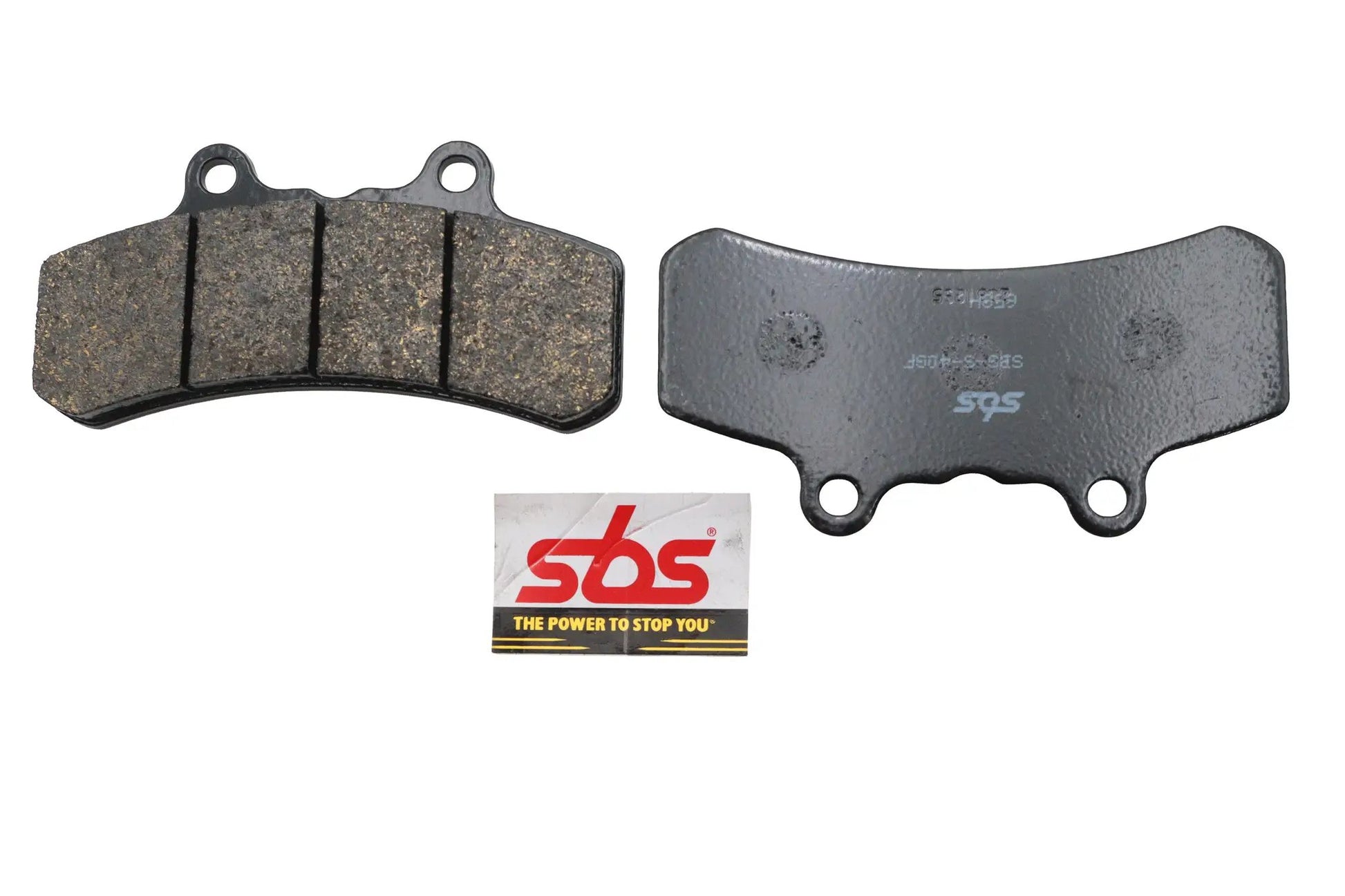 SBS Ceramic Brake Pad Set for Performance Machine 125 x 6 Calipers - 4 Piece by SBS