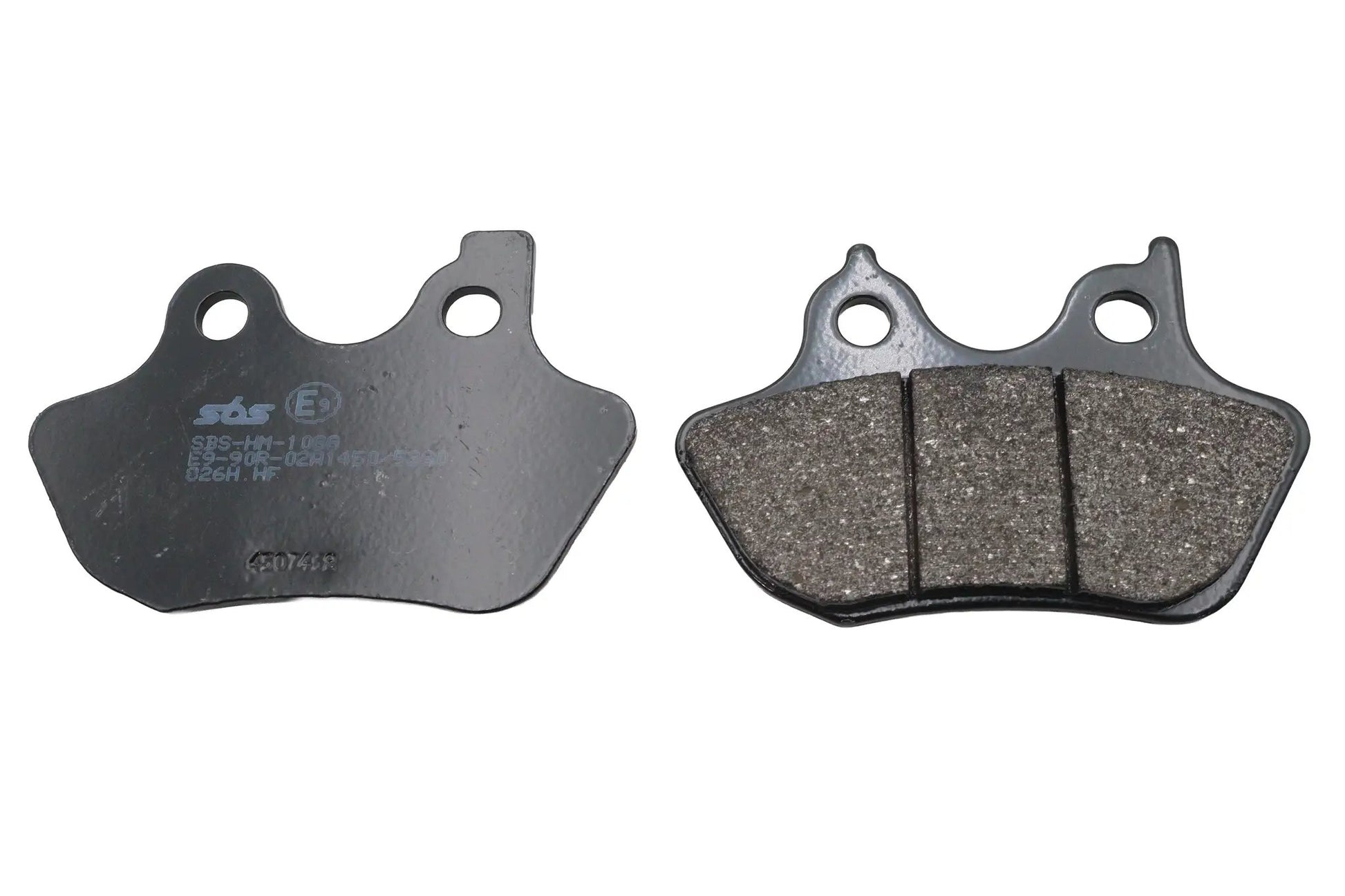 SBS Ceramic Front Brake Pad Set for Harley Davidson XL and FLT Models - Part 826H.HF by SBS