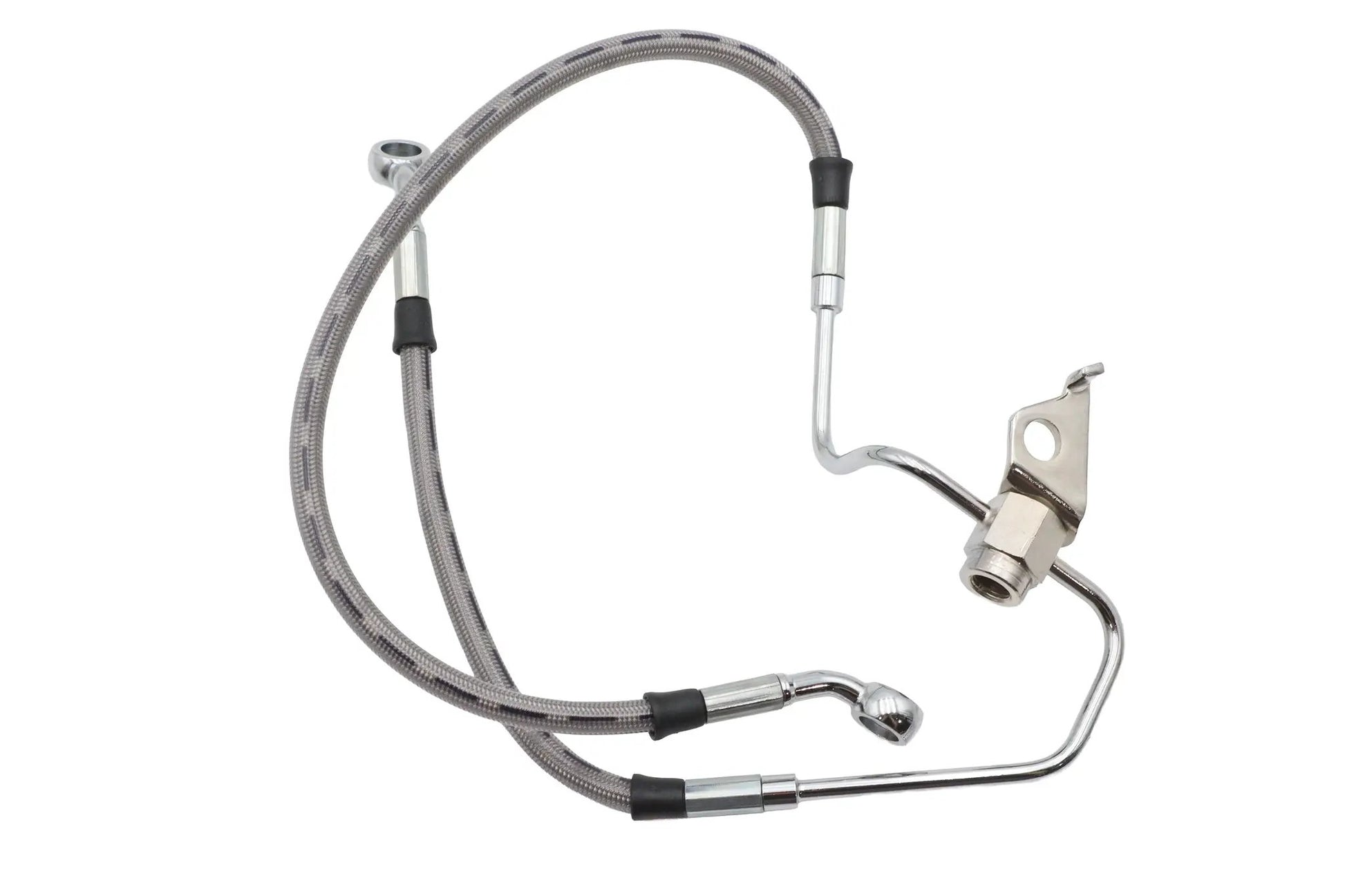 Ultima Stainless Steel Rear Brake Hose Kit for Harley Davidson XL Models - Part #47-510 by Ultima