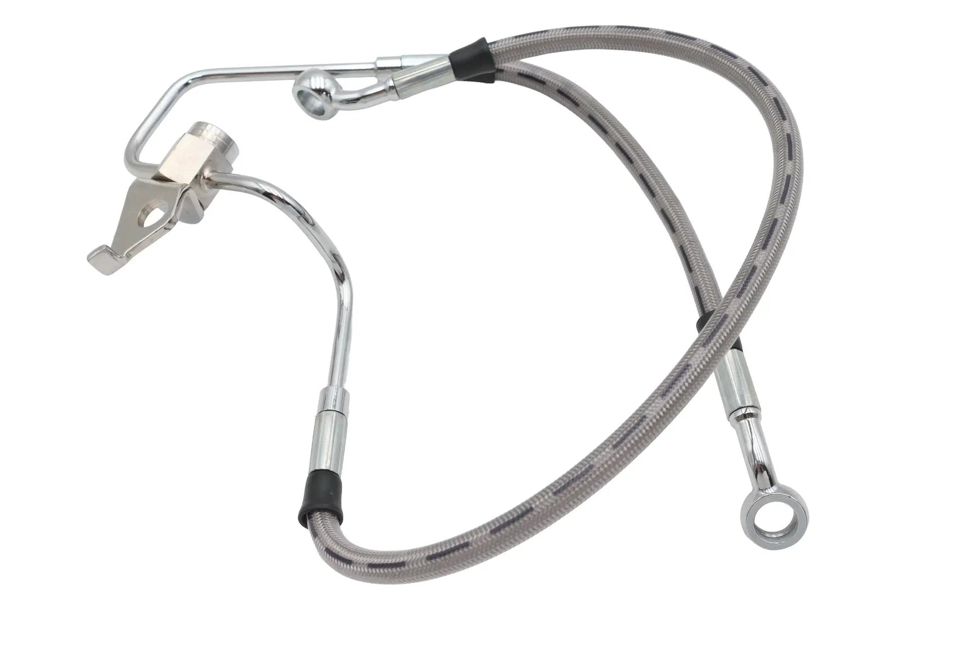 Ultima Stainless Steel Rear Brake Hose Kit for Harley Davidson XL Models - Part #47-510 by Ultima