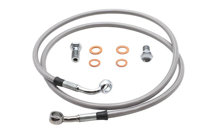 Ultima Stainless Steel Front Brake Hose Kit for Harley Davidson FLSTN by Ultima