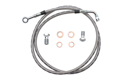 Ultima Stainless Steel Front Brake Hose Kit for Harley Davidson FXDWG