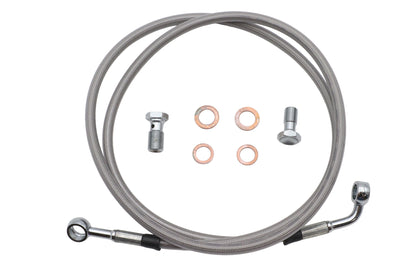 Ultima Stainless Steel Front Brake Hose Kit for Harley Davidson FXDWG