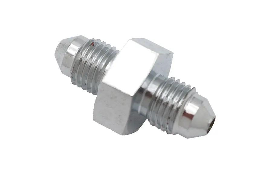 Edelbrock R6033C Chrome Brake Hose Flare Union Adapter Fitting by Edelbrock